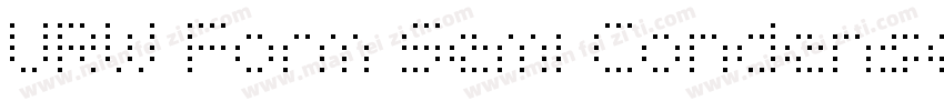 URW Form Semi Condensed字体转换